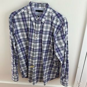 Banana Republic soft-wash slim fit button down shirt oxford